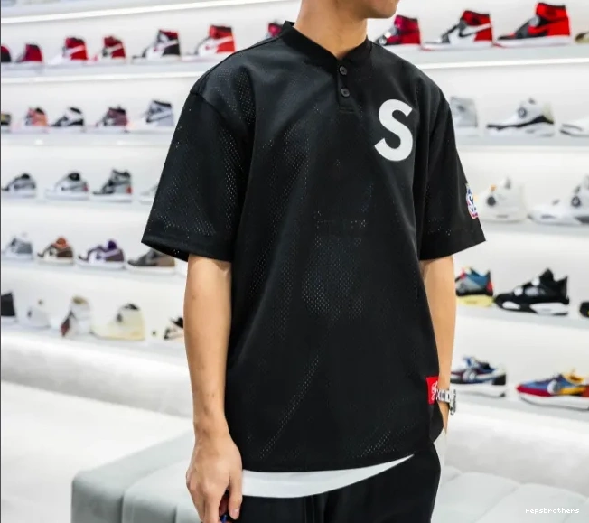 24FW BASEBALL S HENLEY LOGO ¥209 TEE 0402